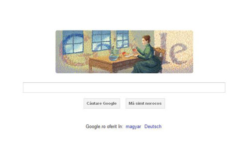 Doodle Marie Curie